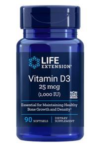 Vitamin D3 1.000 IU-90 Kapseln - LifeExtension