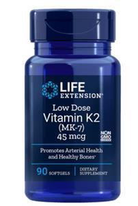 Low-Dose Vitamin K2 45 Mcg - 90 Kapseln- Life Extension