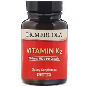 Dr. Mercola, Vitamin K2, 30 Kapseln
