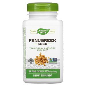 Natures way Fenugreek Seed, 610 mg, (320 Vegan Capsules) - Nature's Way,