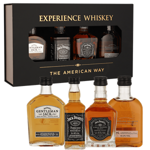 Jack Daniel's The American Experience Whiskey Set 4 x 5cl