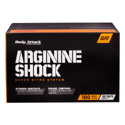 Body Attack Arginine Shock (180 caps) capsules aminozuren L-arginine