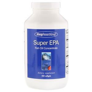 allergyresearchgroup Super EPA Fish Oil Concentrate 200 Softgels - Allergy Research Group