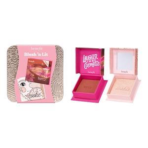 Benefit Cosmetics - Blush 'n Lit - Mini Duo Aus Terra Blush & Cookie Highlighter - -box O' Powder Blush Western Mini 2023