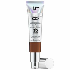 IT Cosmetics YOUR SKIN BUT BETTER CC+ cream foundation SPF50+ #deep