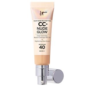 itcosmetics IT Cosmetics CC+ and Nude Glow Lightweight Foundation and Glow Serum with SPF40 32ml (Various Shades) - Medium