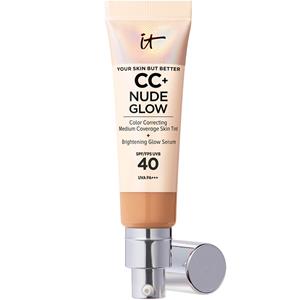 itcosmetics IT Cosmetics CC+ and Nude Glow Lightweight Foundation and Glow Serum with SPF40 32ml (Various Shades) - Neutral Tan