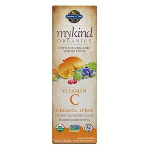Garden of Life mykind Organics Vitamin-C-Spray – Orange-Mandarine – 58 ml
