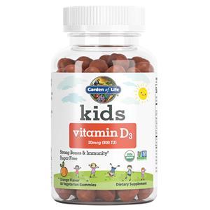 Garden of Life Kinder Vitamin D3 Orange 20 µg (800 IE) 60 GUMMIS