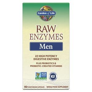 Garden of Life Raw Enzymes für Männer 90 Kapseln
