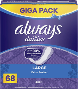 Always Dailies Large Extra Protect Inlegkruisjes Giga Pack