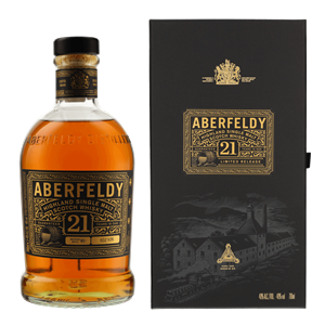 Aberfeldy 21 Years + GB 70cl Single Malt Whisky