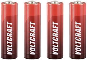 VOLTCRAFT LR06 AA batterij (penlite) Alkaline 3000 mAh 1.5 V 4 stuk(s)