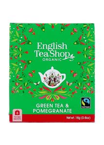 English Tea Shop Organic Green Tea & Pomegranate