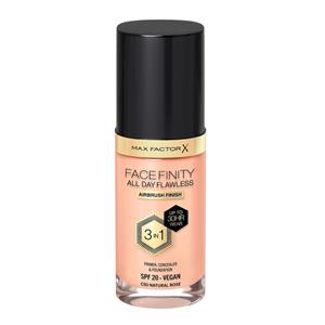 maxfactor Max Factor Facefinity All Day Flawless 3 in 1 Vegan Foundation 30ml (Various Shades) - C50 - NATURAL ROSE