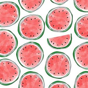 20x servetten met fruit meloenen 33 cm -