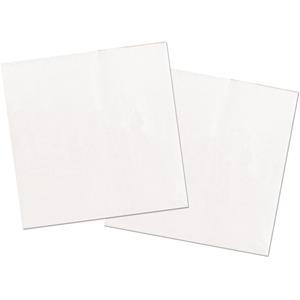 Folat 40x stuks servetten van papier wit 33 x 33 cm -