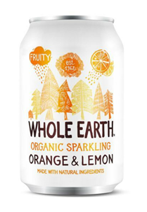 Whole Earth Organic Sparkling Orange & Lemon