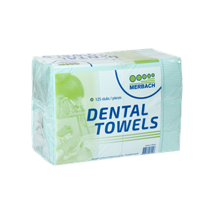 Merbach Dental Towel -125 st Groen