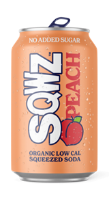 SQWZ Peach Biologische Soda