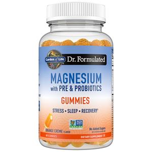 Garden of Life Dr Formulated Magnesiumgummies - Sinaasappel-room, 60 gummies