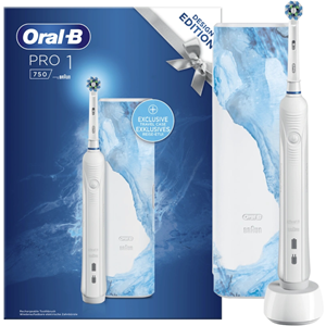 Oral-B PRO 1 750 White Design Edition + Reisetui