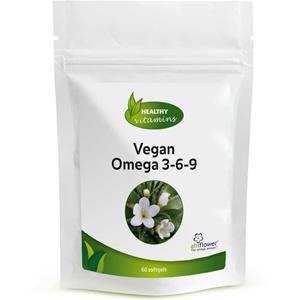 Healthy Vitamins Vegan Omega 3-6-9 | 60 softgels | Vitaminesperpost.nl