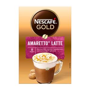 Nescafé NESCAFE LATTE Instant Koffie Amaretto 140 Gram Doos
