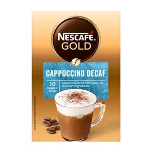 Nescafé NESCAFE CAPPUCCINO Instant Koffie Cafeïnevrij 125 Gram Doos