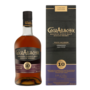 Glenallachie 10 Years Chinquapin Virgin Oak Finish 70cl Whisky Geschenkverpackung