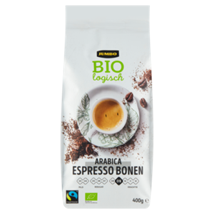 JUMBO umbo Biologisch Arabica Espresso Bonen 400g
