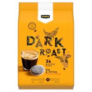 JUMBO umbo Dark Roast Koffiepads 36 stuks
