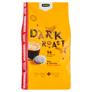 JUMBO umbo Dark Roast Koffiepads Voordeelverpakking 56 Stuks