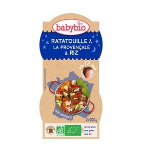 Babybio Ratatouille met rijst 200 gram bio