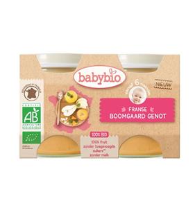 Babybio Dessert fruitlekkernij 130 gram bio