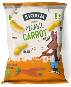 Biobim Organic Carrot Puff 8+