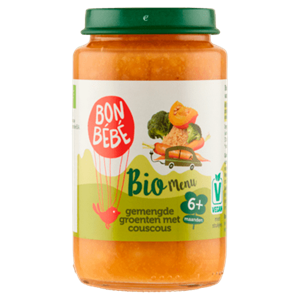 Bonbebe Bio M0617 gemengde groente couscous