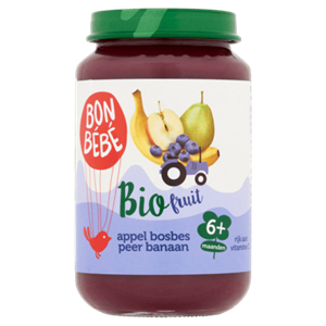Bonbebe Bio 6mF0603 appel bosbes peer banaan