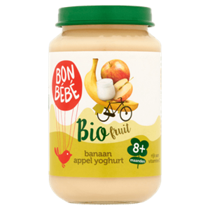Bonbebe Bio F0806 banaan appel yoghurt
