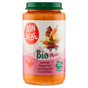 Bonbebe Bio M1516 wortel doperwt aardappel