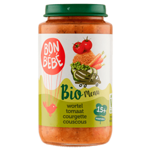 Bonbebe Bio 15+M1513 wortel tomaat courgette