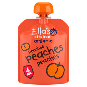 Ella's Kitchen Peaches 4+ knijpzakje bio