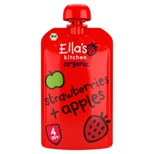Ella's Kitchen 4+ Strawberries apples