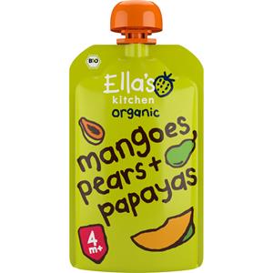 Ella's kitchen Knijpzakje 4+ m Mango Peer Papaya 120 gr