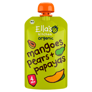 Ella's Kitchen 4+ Mangoes pears papayas