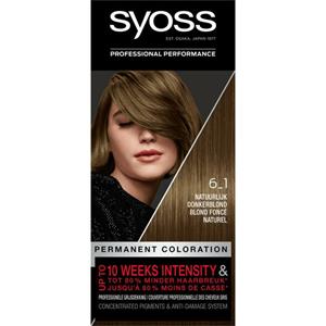 Syoss Color baseline 6-1 Natuurlijk Donker Blond