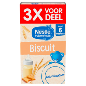 Nestle yjamaPapje Biscuit 6+ baby pap bij Jumbo