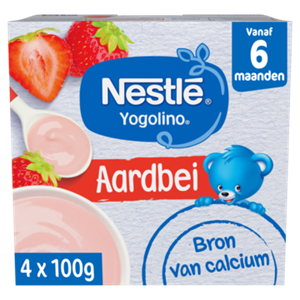 Nestle ogolino Aardbei 6+ baby toetje bij Jumbo