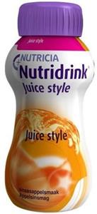 Nutricia Nutridrink Juice Style Sinaasappel 4 x 200 ml