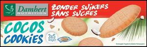 Damhert Cocos Cookies Zonder Suikers